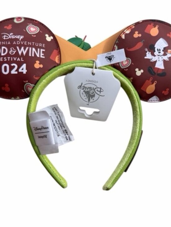 Disney Parks Loungefly Food and Wine Festival Minnie Mouse Ears Headband main image 2